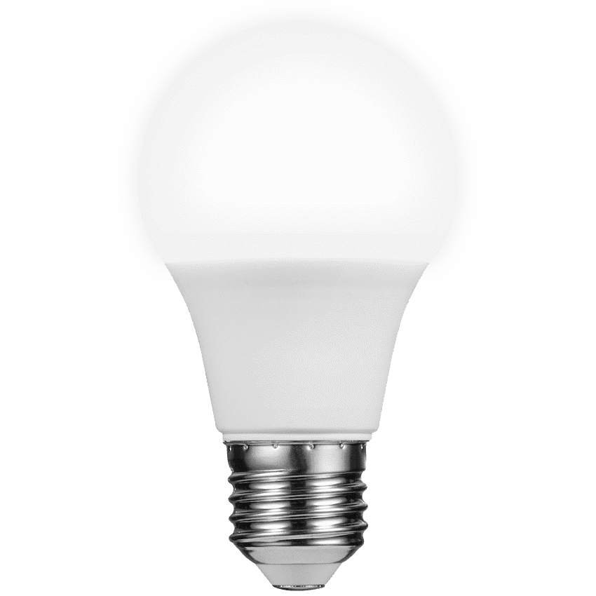Switched 5w A60 Light Bulb E27 - Cool White