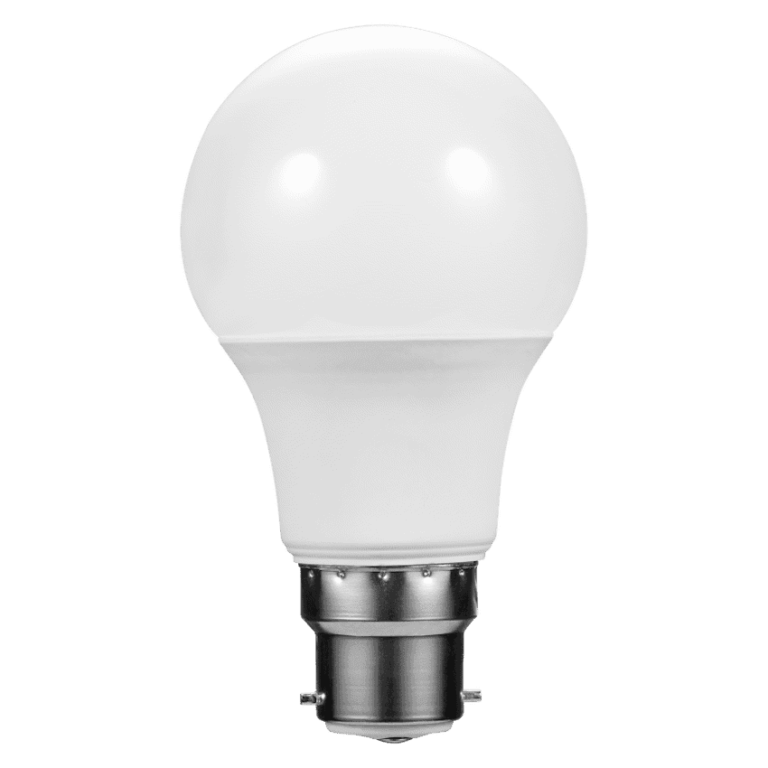 Switched 7w A60 Light Bulb B22 - Warm White