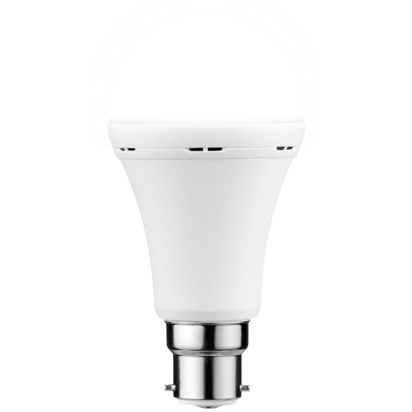 Switched 5w A60 Rechargeable B22 LED Light Bulb - Warm White
