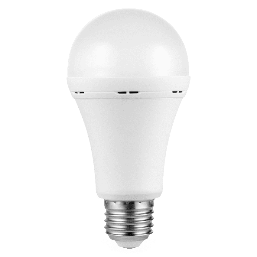 Switched 5w A60 Rechargeable E27 LED Light Bulb - Cool White