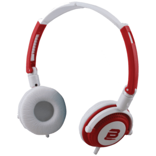 Bounce Swing Series Headphones with Mic Red/White