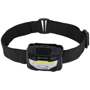 SWITCHED 80 Lumen LED Headlamp - Black