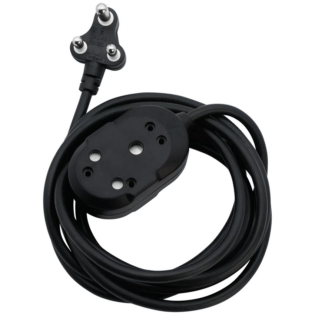 SWITCHED LIGHT DUTY Back-to-Back (BTB) EXTENSION LEADS 20M - BK