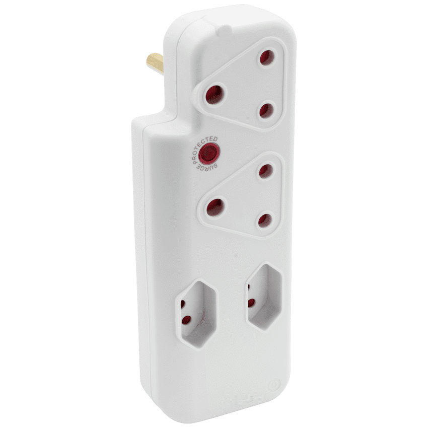 Switched 4-Way Medium Surge Adaptor