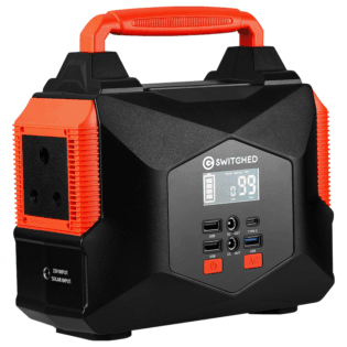 Switched 200W Portable Power Station (166.5Wh)