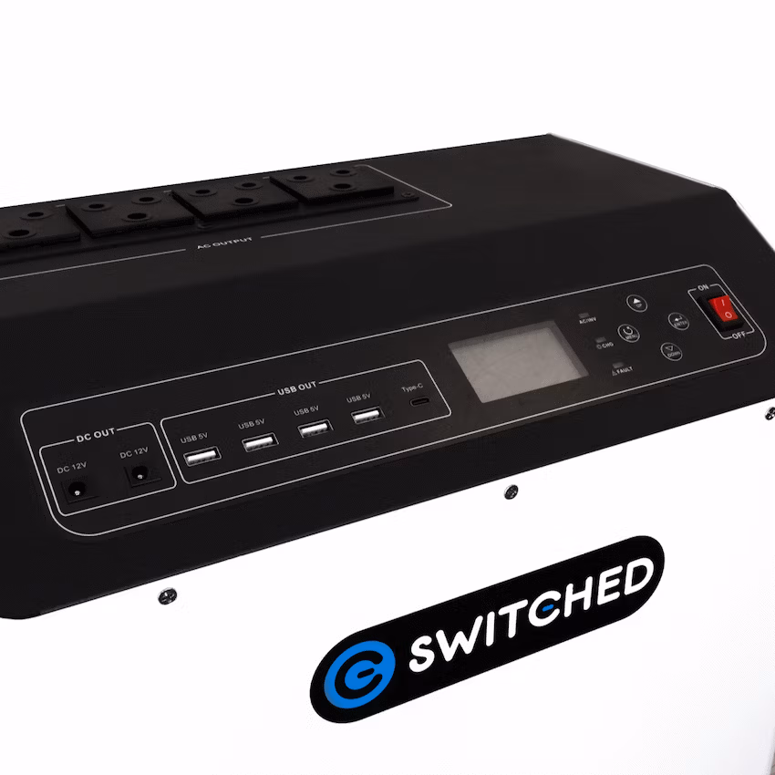 Switched 3000w LiFePo4 ESS Solar Power System