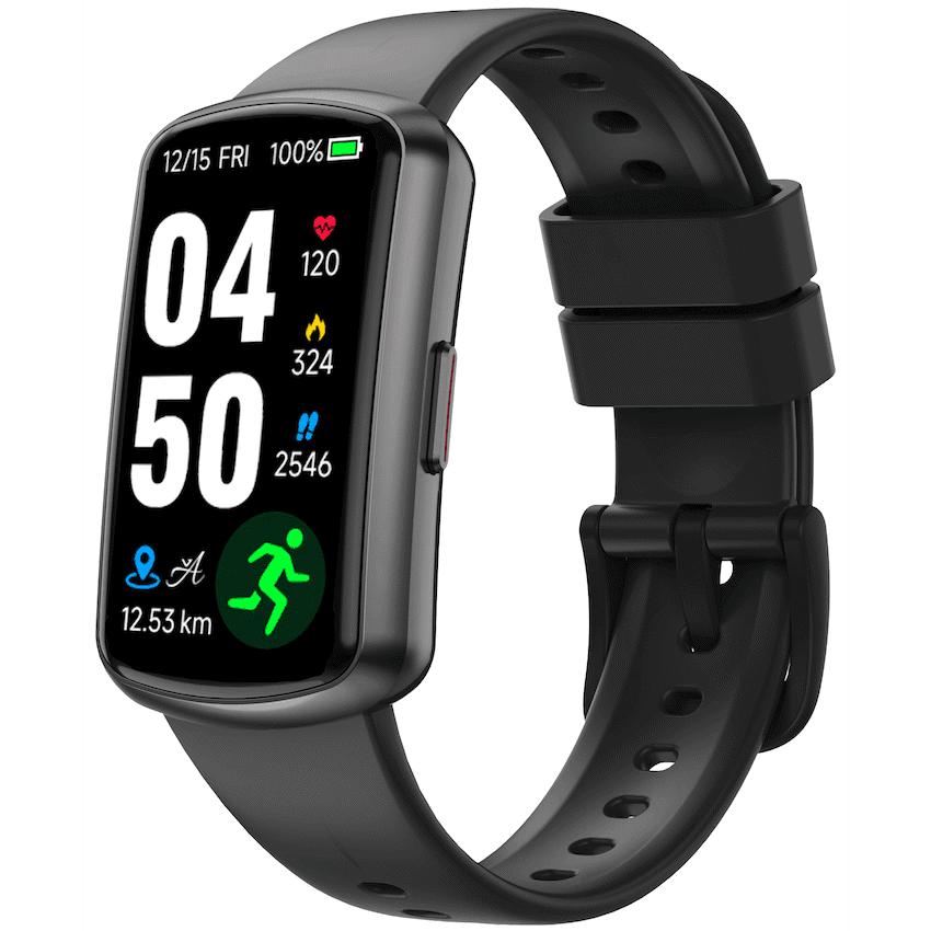 Volkano Ayla Collection Fitness Smartwatch - Black