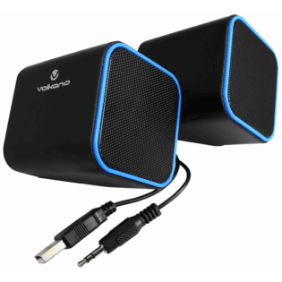 Volkano Diamond Series USB Speaker - Blue