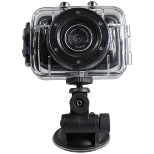 Volkano Excite Cam - HD Action Cam 720P/1.3MP - Black