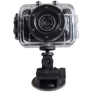 Volkano Excite Cam - HD Action Cam 720P/1.3MP - Black