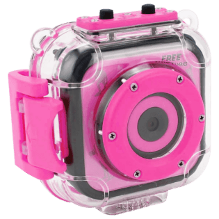 Volkano Kids Funtime Series Waterproof Action Camera - Pink