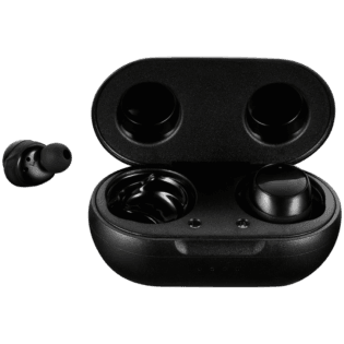 Volkano Pisces Series TWS Earphones + Charging Case - Black