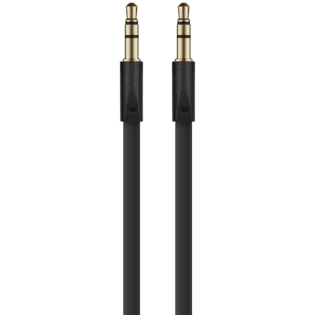 Volkano Slim Series Aux Cable 2m - Black