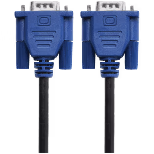 Volkano View Series VGA Cable, 1.5m - Black