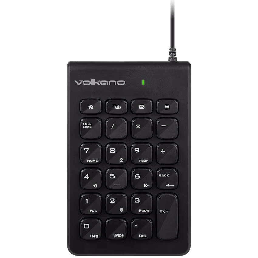Volkano Numeric Series USB Numeric Keypad - Black