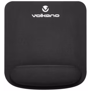 Volkano Rest Series Gel Mousepad - Black