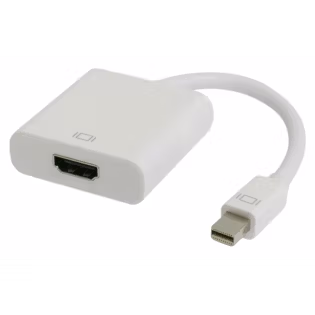 Volkano MiniPort Series Mini DisplayPort to 4K HDMI Converter 10cm - White