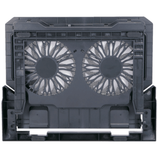 Volkano Glacier Series Upright Notebook Cooling Stand with Dual Fans