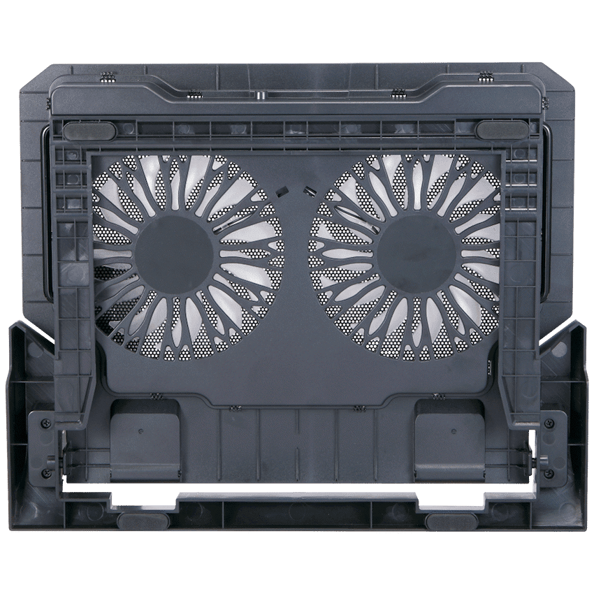 Volkano Glacier Series Upright Notebook Cooling Stand with Dual Fans
