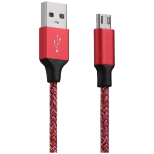 Volkano Fashion Series Micro USB Cable 1.8m Assorted