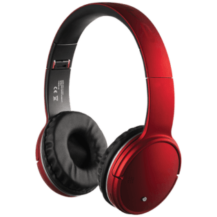 Volkano Cosmic Series Bluetooth Headphones - Red