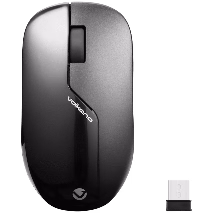 Volkano Ruby Series Wireless Mouse Black