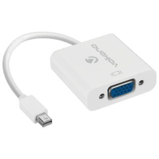 Volkano Miniport series Mini Displayport to VGA socket adaptor