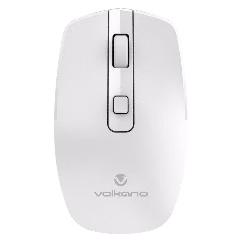 Volkano Granite Series Rechargeable Wireless Mouse - White