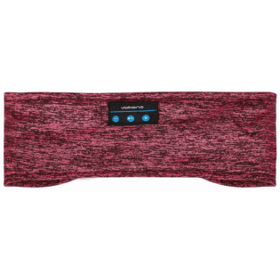 Volkano Lucid Series Bluetooth Headband Headphones - Red
