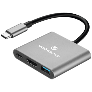 Volkano Expand series 3-in-1 Type-C Hub