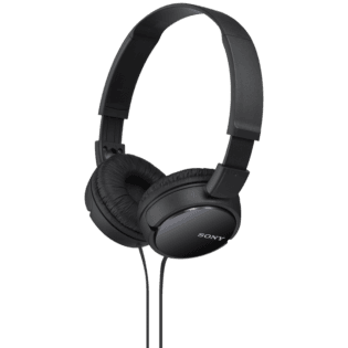 Sony MDR-ZX110 Foldable Headphones - Black