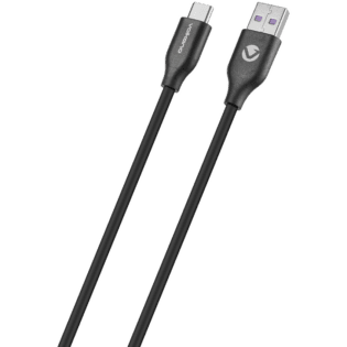 Volkano Flexi Series USB to Type-C 1.5m 30w - Black
