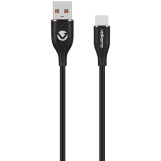 Volkano Flexi Series USB to Type-C 2.5m 30w - Black
