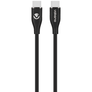 Volkano Flexi Series Type-C to Type-C 2.5m 60w - Black