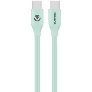 Volkano Flexi Series Type-C to Type-C 2.5m 60w - Green