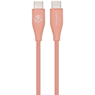 Volkano Flexi Series Type-C to Type-C 2.5m 60w - Pink