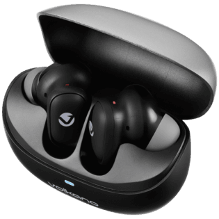 Volkano Sugar-Cube Active Noise Cancelling True Wireless Earphones - Black