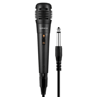 Volkano Vocal Series ABS Wired Microphone - Black