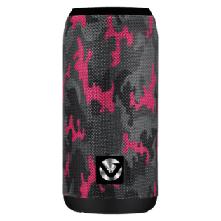 Volkano Stella Series Bluetooth Speaker - Pink Camo Design