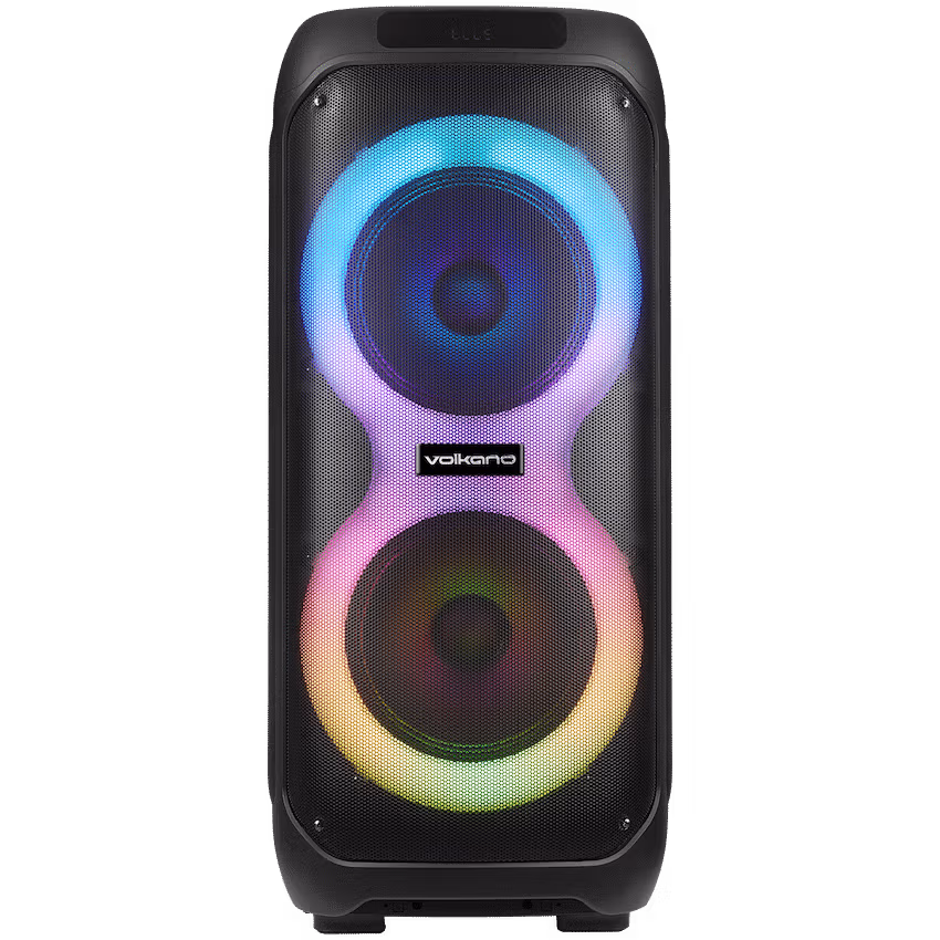 Volkano Motion Dual 10" Party Speaker - Black