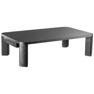 Volkano Riser Hub series Monitor Stand with 3 Port USB Hub