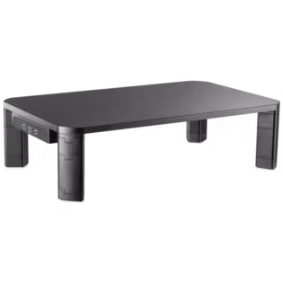 Volkano Riser Hub series Monitor Stand with 3 Port USB Hub