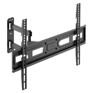 Volkano Steel Series Universal Double Arm Full Motion Mount 37"-86" TVs Tilt & Swivel Function