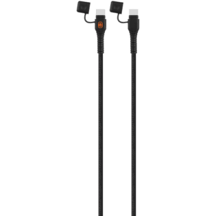 Rugged by Volkano Water- and Dust-Proof Type-C to Type-C Cable - 1.2m