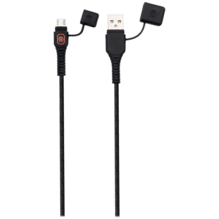 Rugged by Volkano Waterproof and Dustproof USB to Micro-USB Cable - 1.2m