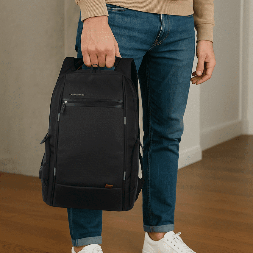 VolkanoX United 15.6" Laptop Backpack - Black - Image 10