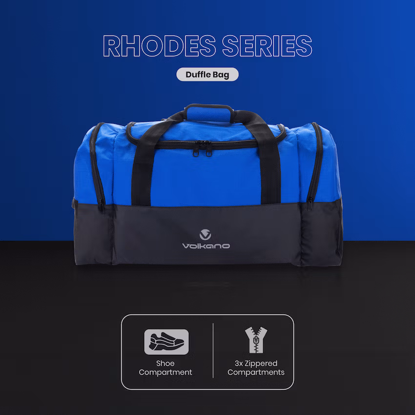 Volkano Rhodes 70l Duffle - Blue - Image 10