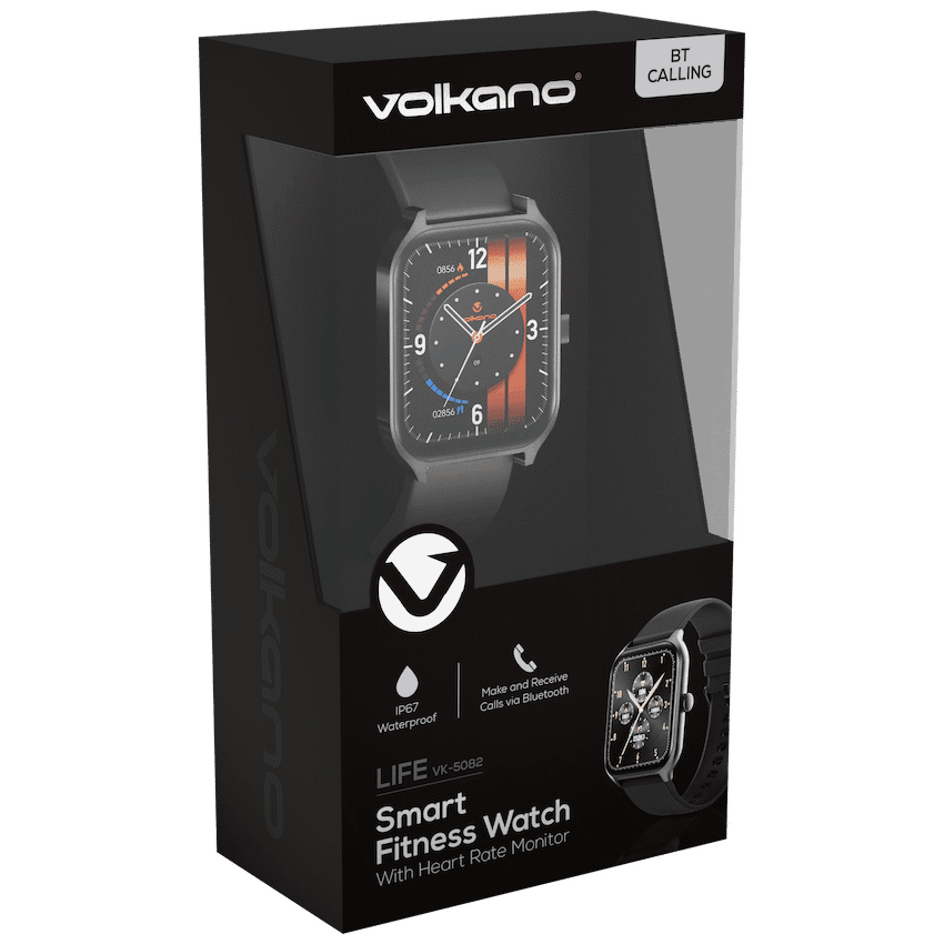 Volkano Life Series Smart Watches - Black - Image 10