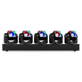 BEAMZ GALAXY5 MOVING HEAD BAR 5x 40W RGBW