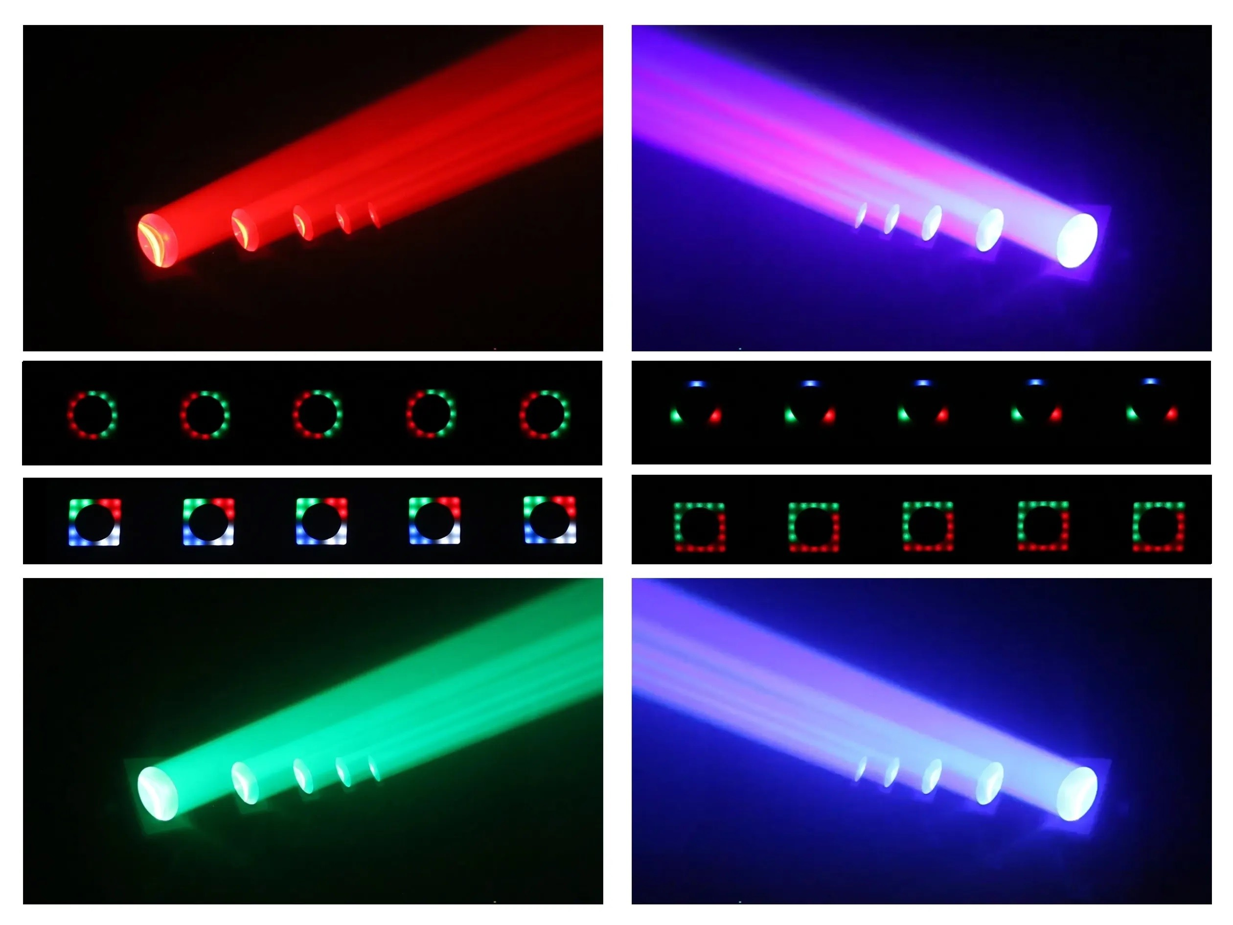 BEAMZ GALAXY5 MOVING HEAD BAR 5x 40W RGBW - Image 12